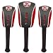 BOSTON RED SOX OFFICIAL GOLF CLUB HEAD COVER SET (3)