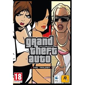 Grand Theft Auto: Triple Pack - GTA3, Vice City, San Andreas (Mac DVD)