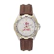Cincinnati Reds Mens MLB "All-Star" Watch (Leather Band)