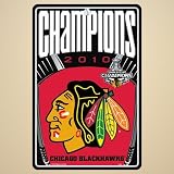 Chicago Blackhawks 2010 NHL Stanley Cup Champions 7.25" x 11" Plastic Sign ()