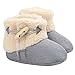 Elevin(TM)Baby Girl Boy Soft Sole Crib Shoes Anti-slip Prewalker Shoes Snow Boots