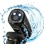 Mini HD 1080p Sport fotocamera videocamera portatile con 20 Meter impermeabile, LED + luce laser, HDMI RD32B