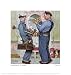 The Plumbers Art Giclee Poster Print by Norman Rockwell, 14x14
