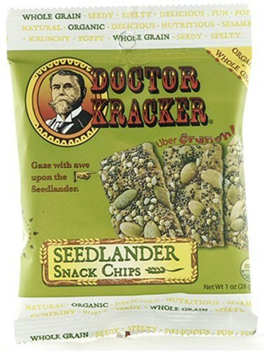 Dr. Kracker Snack Bag, Seedlander, 1-Ounce Pouches (Pack of 24) by Dr. Kracker