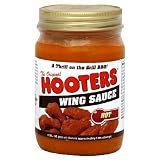 Hooters, Wing Sauce Hot, 12-Ounce (6 Pack)