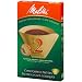 Melitta Cone Coffee Filters, Natural Brown, No. 2, 40-Count Filters (Pack of 12)