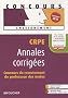 Annales corrig�es CRPE : Concours de recrutement de professeur des �coles (Ancienne Edition)