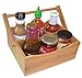 Bamboo Multiple-use Caddy w/ 4 Compartments and Handle. 10
