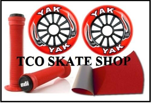 Razor Pro Scooter YAK Classic High Performance Wheel 100mm KIT Griptape and Odi Grips