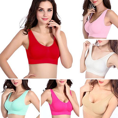 Jewelry_Awesome Womens Freedom Wire-free Seamless Yoga Sport Bra