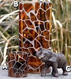 Accessories - Yankee Candle Animal Instincts - Glass Giraffe Drop-in Tea Light Holder