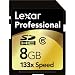 Lexar Professional Series 8 GB 133x Class 6 SDHC Flash Memory Card SD8GB 133 381 51IJb qvDFL. SL75 Lexar Professional Series 8 GB 133x Class 6 SDHC Flash Memory Card SD8GB 133 381
