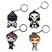 OverWatch Keychains 4pc Reaper Tracer Widow Winston Blizzard Over Watch