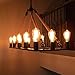 Edison Bulb, AdiyZ Vintage Filament ST64 Edison Incandescent Light Bulbs 60W 4 Pack