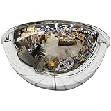 Se-Kure Domes & Mirrors ONV-180-18 Half Dome Mirror, 18" Diameter