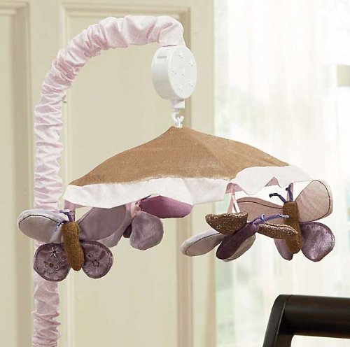 Carter's Garden Party Musical Mobile, Lilac