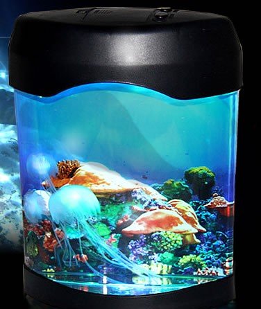 族馆,LED照明项目循环泵内置模拟海底水母巡