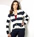 Per Una 2 Pocket Bold Stripe Cardigan