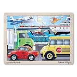 Melissa & Doug 12 Piece ON THE GO Wooden Jigsaw Puzzle
