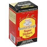 Laci Le Beau Super Dieters Tea, Maximum Strength, Tea Bags, 12-Count Boxes (Pack of 6)