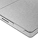 Skinomi Brushed Aluminum Full Body Skin Compatible with Microsoft Surface Pro 3 (Full Coverage) TechSkin with Anti-Bubble Clear Film Screen Protector
