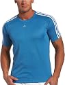 adidas Men's Essentials 3-Stripe Fitness Tee