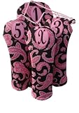 Jaci's Gem Collection By Luco Sport Black Pearl Paisle Golf Head Cover Set of 4 Headcover