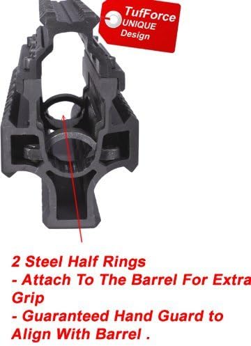 Tufforce AK 4-Rail Scope Mount, 4AK14M, 2nd generation for AK and its Variant Rifles, Installation Video on Youtube,