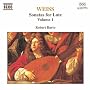 Weiss: Sonatas for Lute, Volume 1