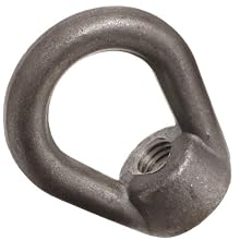 Steel Eye Nut, Not For Lifting, Grade 5, Right Hand Threads, Class 2B 5/8"-11 Threads, Made in US