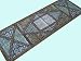 INDIAN KHAKI BEADED SARI RUNNER TAPESTRY WALL HANGING