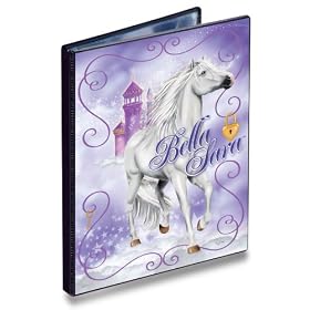 Bella Sara Horses Trading Card Game Collector's Mini Binder 6 [Bella Mythical with Castle]