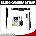 BlackRapid RS-W1 Women's Camera Strap (Classic Floral) with Monopod + Cleaning & Accessory Kit