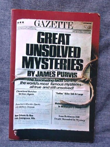 great unsolved mysteries