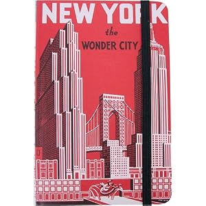 Cavallini New York USA Travel Vintage 1930s Look Notebook