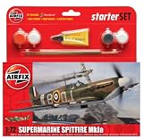 Airfix A55100 Supermarine Spitfire MkIA 1:72 Scale Model Small Starter Set