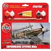 Airfix A55100 Supermarine Spitfire MkIA 1:72 Scale Model Small Starter Set