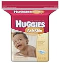 Huggies Soft Skin Baby Wipes, Refill, 184-Count Pack (Pack of 3)