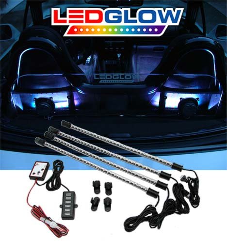 4pc. Expandable White Led Interior Kit