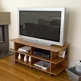 Media Stand - Amber Bamboo (24x53