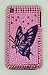 KingCase iPhone 3G & 3GS Hard Case * Crystal Butterfly * (Purple & Pink) 8GB, 16GB, 32GB