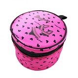 Heart Pattern Lingerie Bag Hot Pink