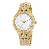 AK Anne Klein Gold-tone Bracelet Mother-of-pearl Dial Women's watch #10/9288MPGB