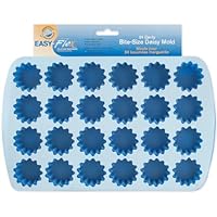 Wilton Easy Flex Silicone Bite Size Daisy Molds