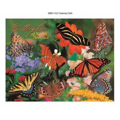 New Impact Photographics Cleaning Cloth Butterflies Microfiber Cloth For Glasses Optics Or Camera