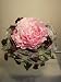 BRAUTSTRAUSS BIEDERMEIER SEIDENBLUMEN STRAUSS HOCHZEIT FARBE ROSA