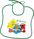 Sesame Street 1st Birthday Bibs 2ct