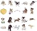 Brother Embroidery Machine Card PUPPIES ON PARADE