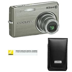 Nikon Coolpix S700 Kit 12.1-megapixel Digital Camera with Case and 2-year Extended... by Nikon