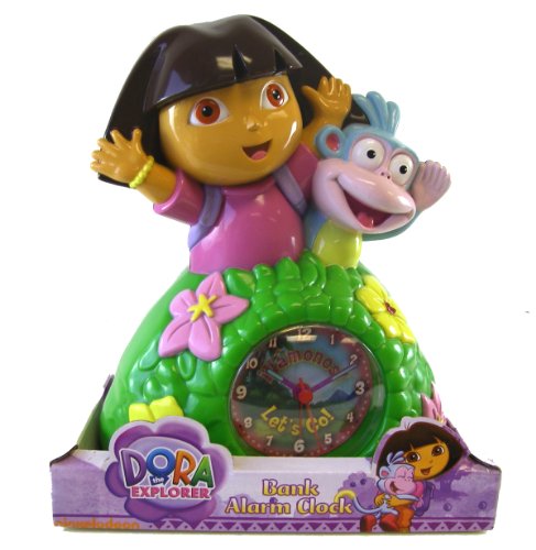 Dora the Explorer Bank Alarm Clock